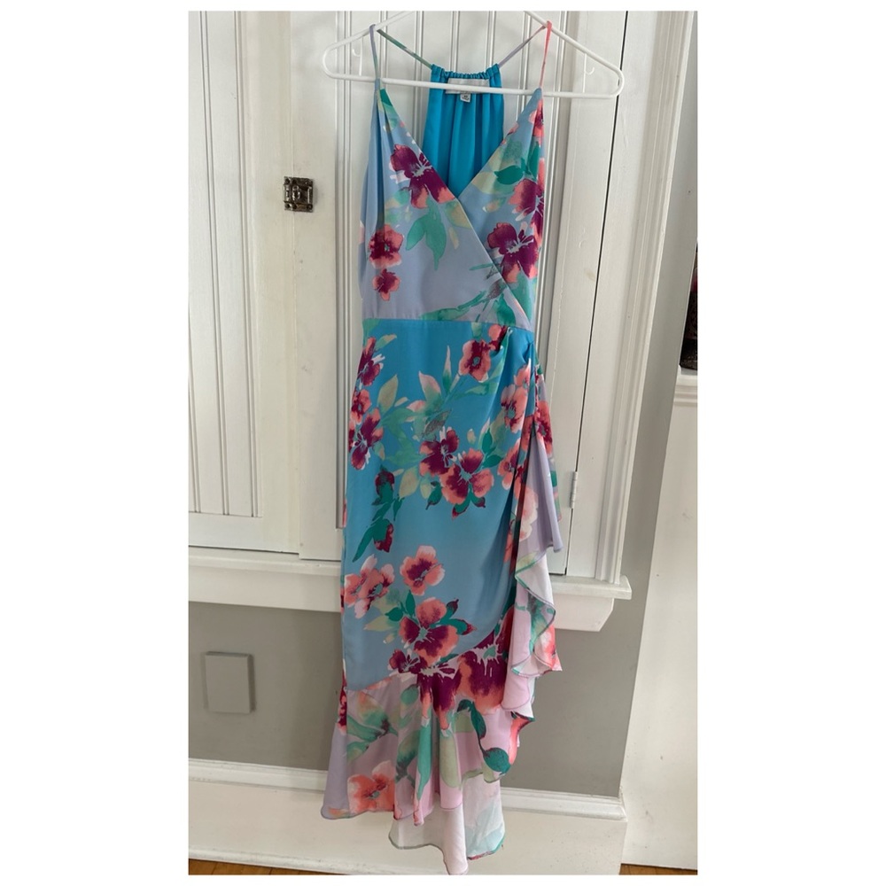 Adelyn Rae Maisy Floral Sleeveless Midi Dress in Womens size XS-only worn once!